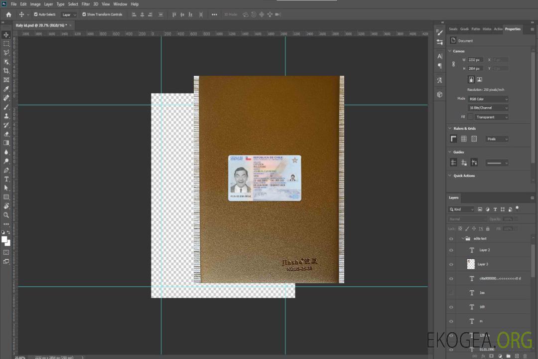 Chili ID photolook AVANT template Chili ID photolook AVANT template